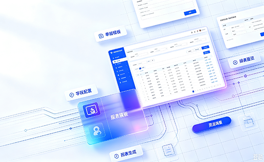 线联ERP,支持报表可视化配置