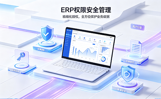 线联ERP,精细化权限管理，保障数据安全